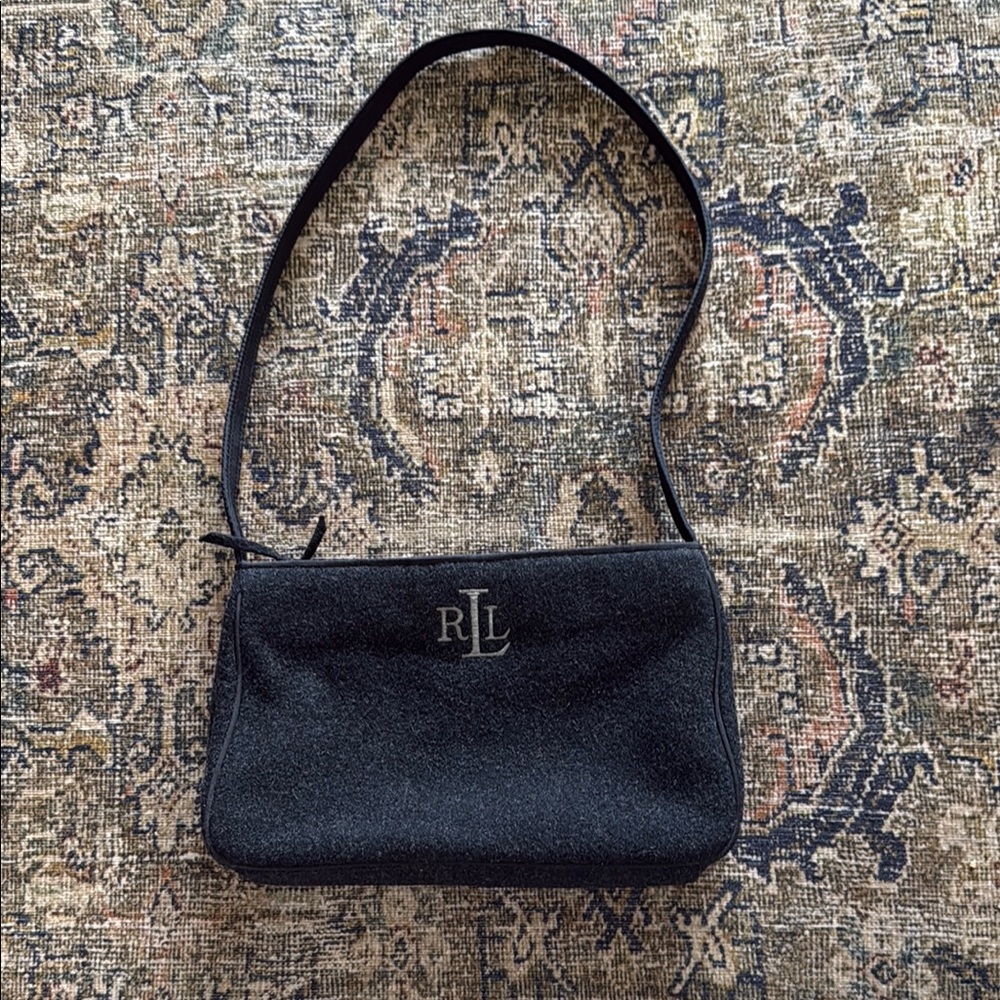 Ralph Lauren Midnight Black Shoulder Bag